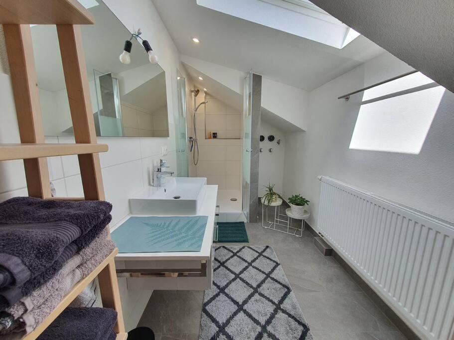 Gemuetliche Wohnung Bei Bad Waldsee Mit Balkon Exterior foto