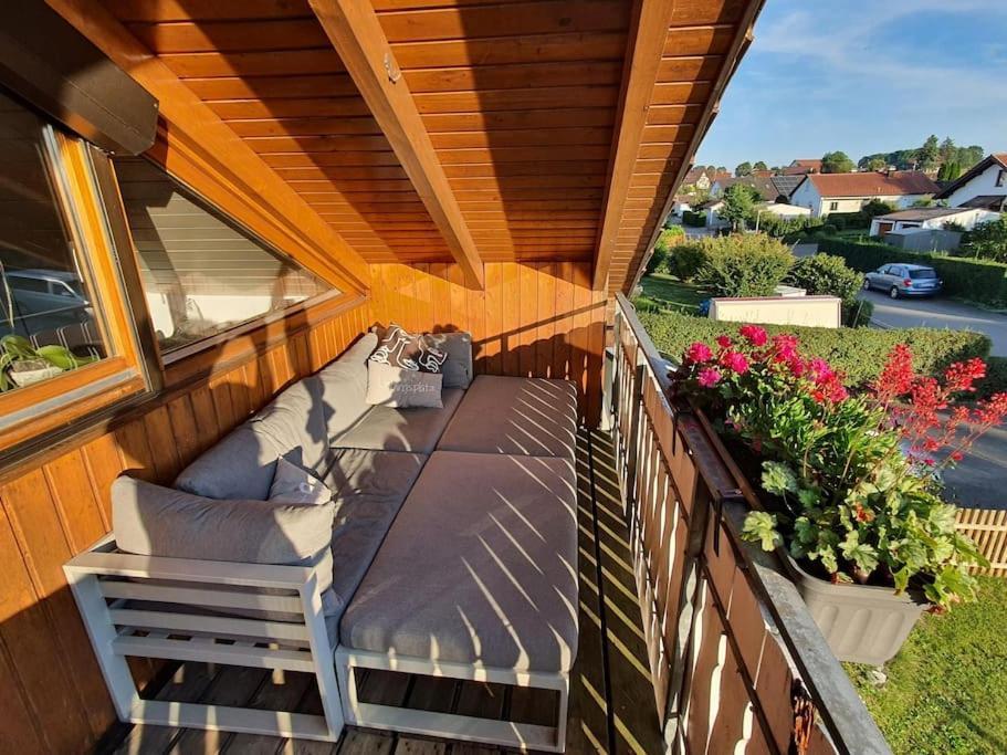 Gemuetliche Wohnung Bei Bad Waldsee Mit Balkon Exterior foto